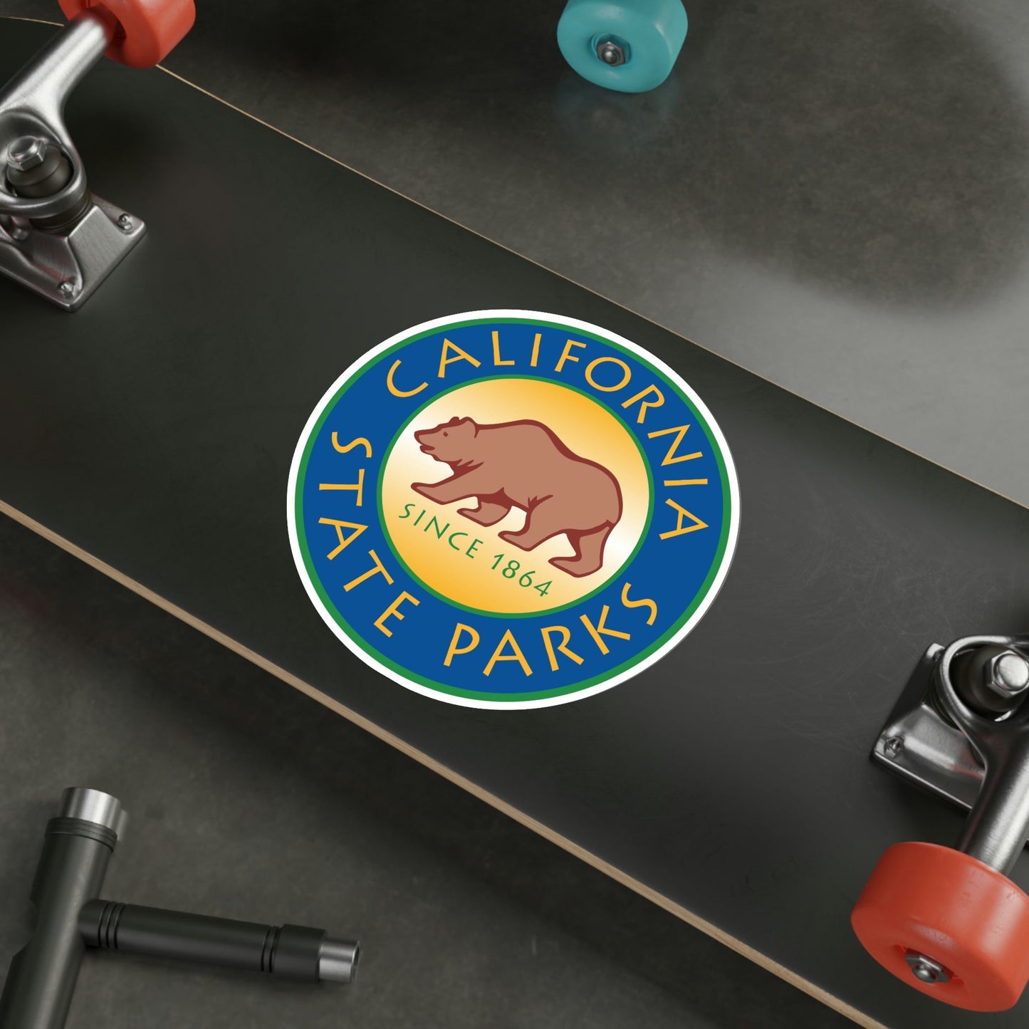 California State Parks STICKER Vinyl Die-Cut Decal-The Sticker Space