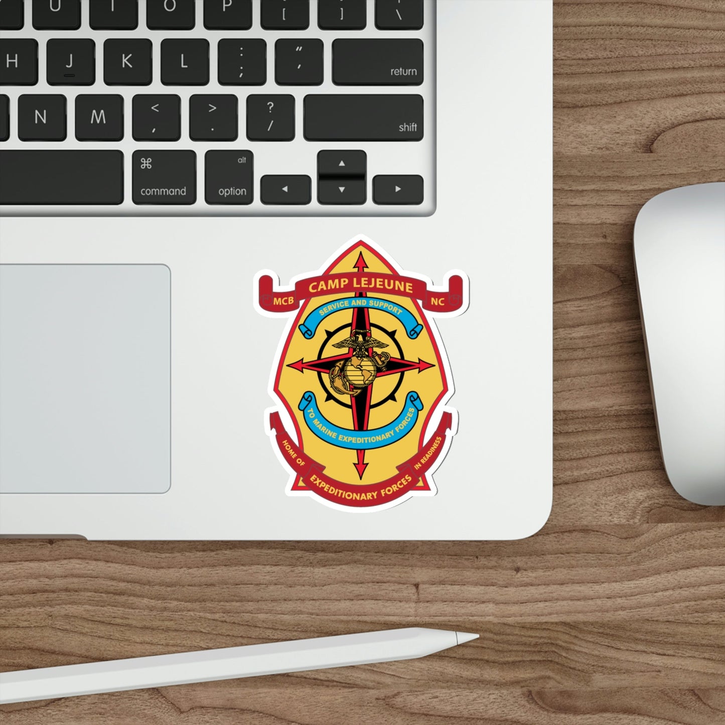 Camp Lejeune Expeditionary (USMC) STICKER Vinyl Die-Cut Decal-The Sticker Space