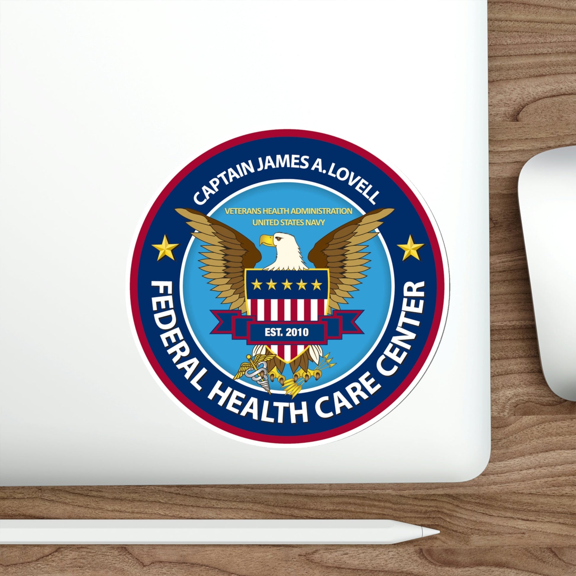 Captain James A Lovell Federal Health Care Center STICKER Vinyl Die-Cut Decal-The Sticker Space