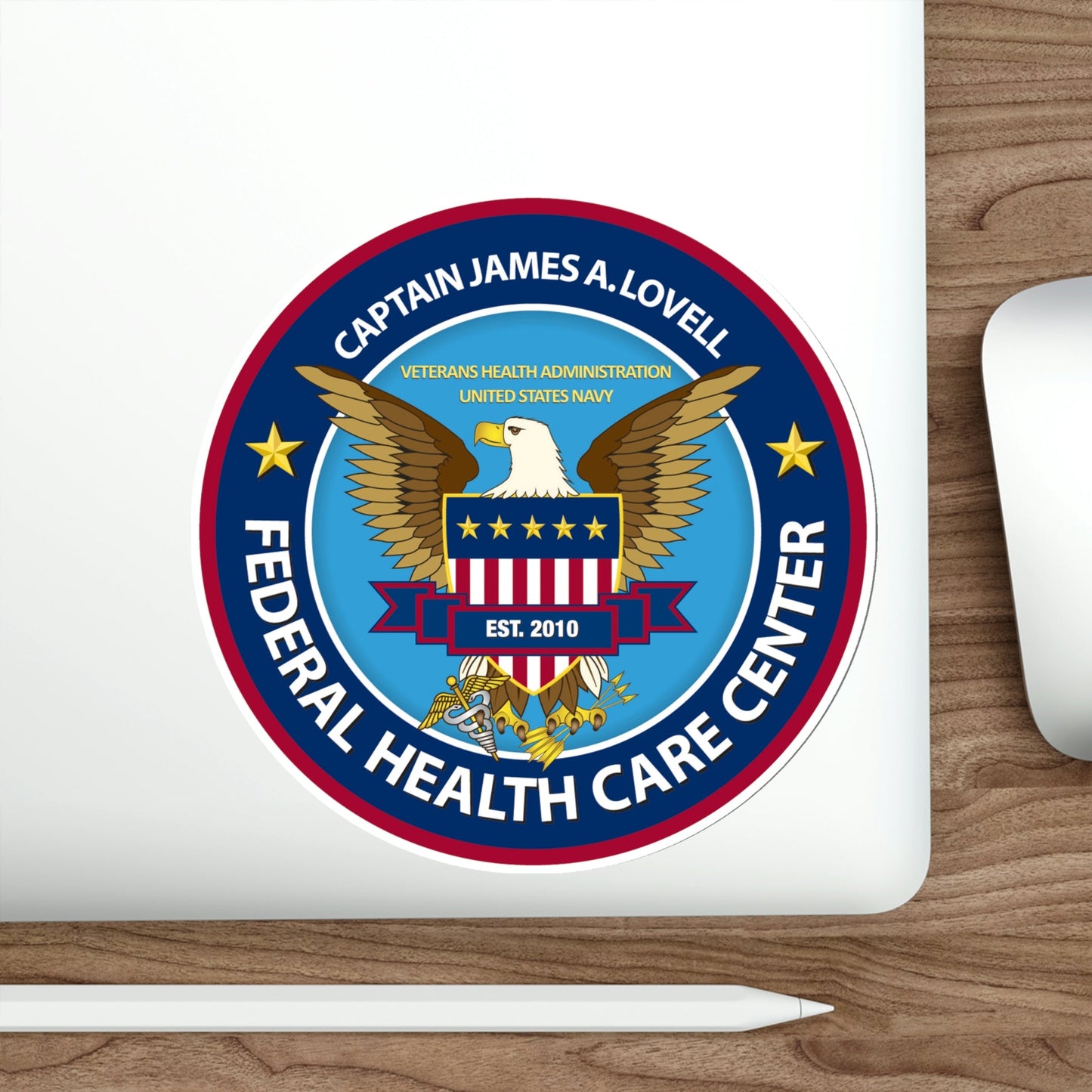 Captain James A Lovell Federal Health Care Center STICKER Vinyl Die-Cut Decal-The Sticker Space