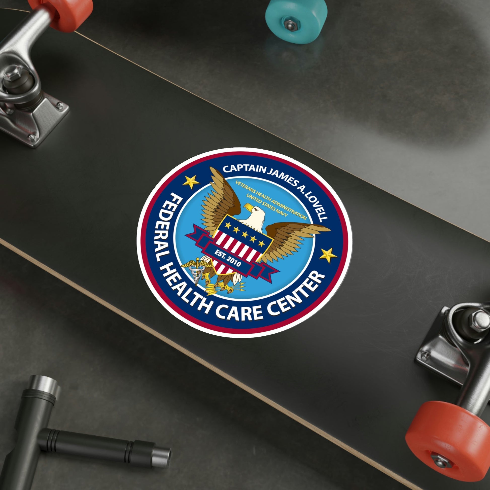 Captain James A Lovell Federal Health Care Center STICKER Vinyl Die-Cut Decal-The Sticker Space