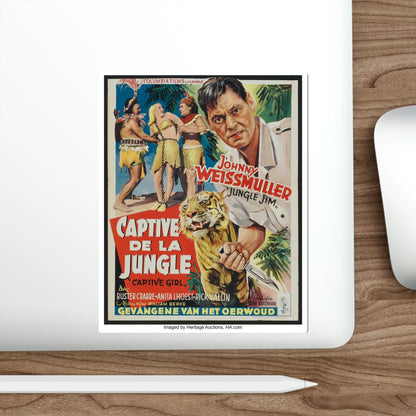 Captive Girl 1950 Movie Poster STICKER Vinyl Die-Cut Decal-The Sticker Space