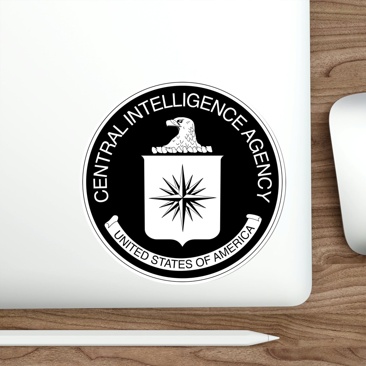 Central Intelligence Agency CIA BW STICKER Vinyl Die-Cut Decal-The Sticker Space