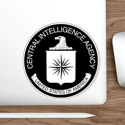 Central Intelligence Agency CIA BW STICKER Vinyl Die-Cut Decal-The Sticker Space