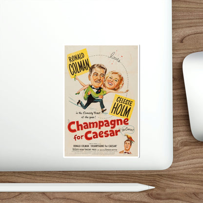 Champagne for Caesar 1950 Movie Poster STICKER Vinyl Die-Cut Decal-The Sticker Space