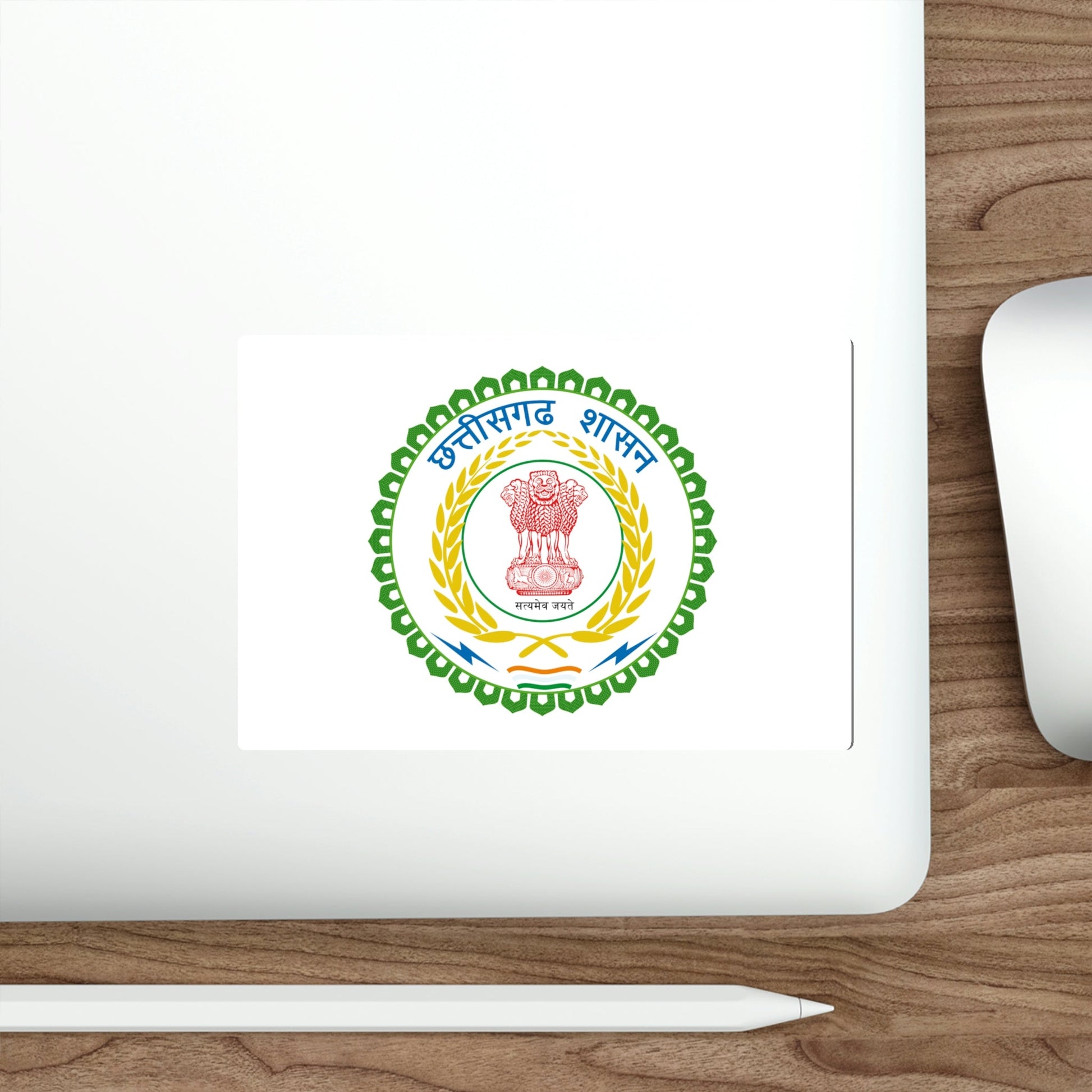 Chhattisgarh Flag (India) STICKER Vinyl Die-Cut Decal-The Sticker Space