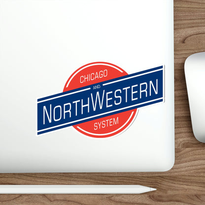 Chicago and North Western Railway STICKER Vinyl Die-Cut Decal-The Sticker Space