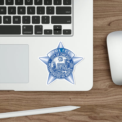 Chicago Police STICKER Vinyl Die-Cut Decal-The Sticker Space