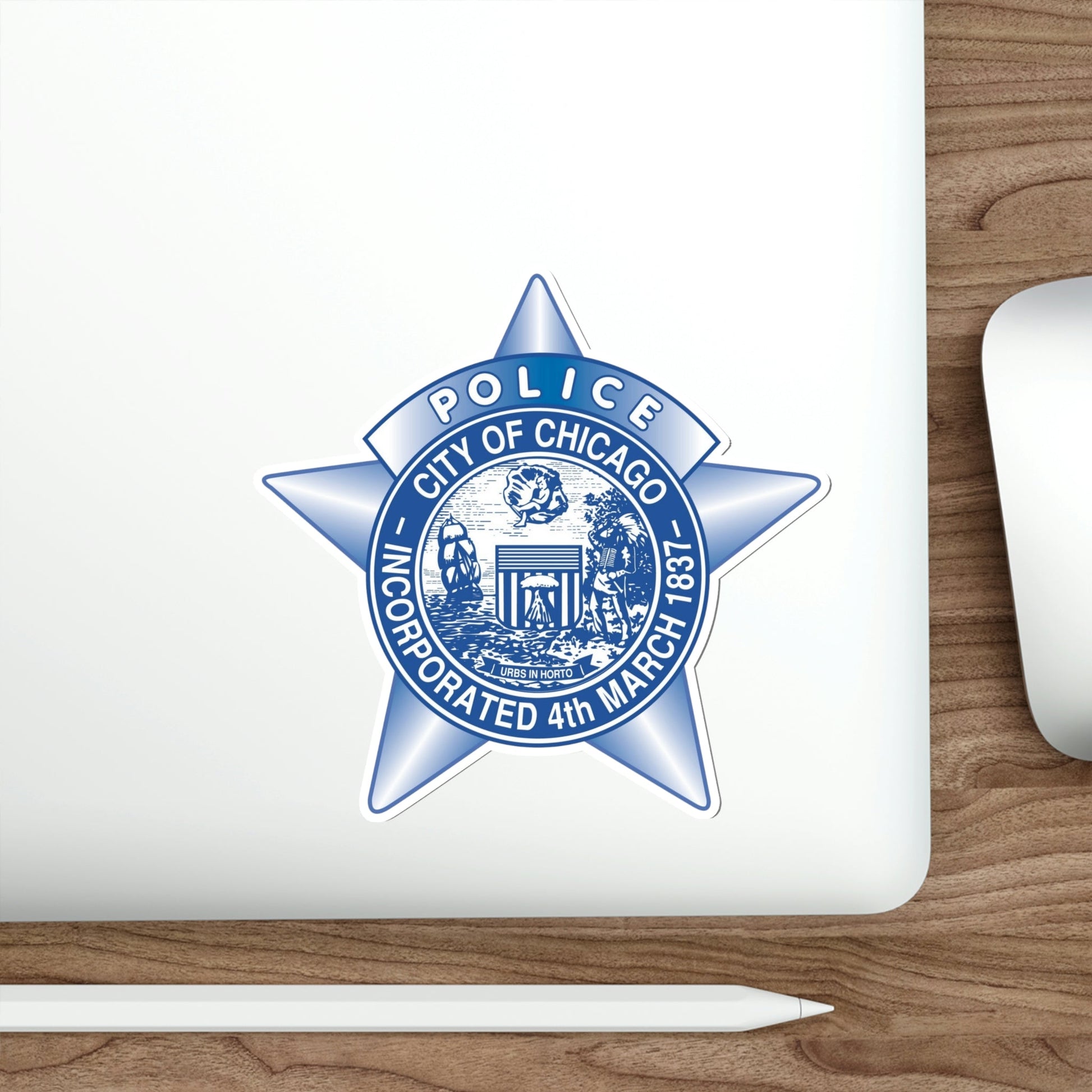 Chicago Police STICKER Vinyl Die-Cut Decal-The Sticker Space