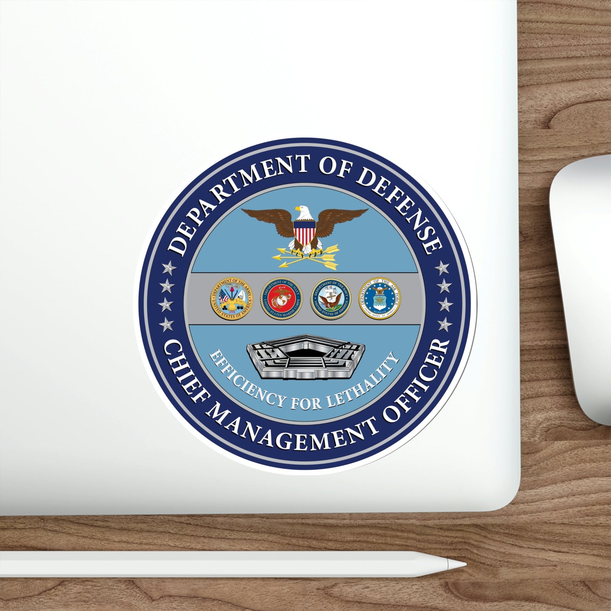 Chief Management Officer of the Department of Defense STICKER Vinyl Die-Cut Decal-The Sticker Space