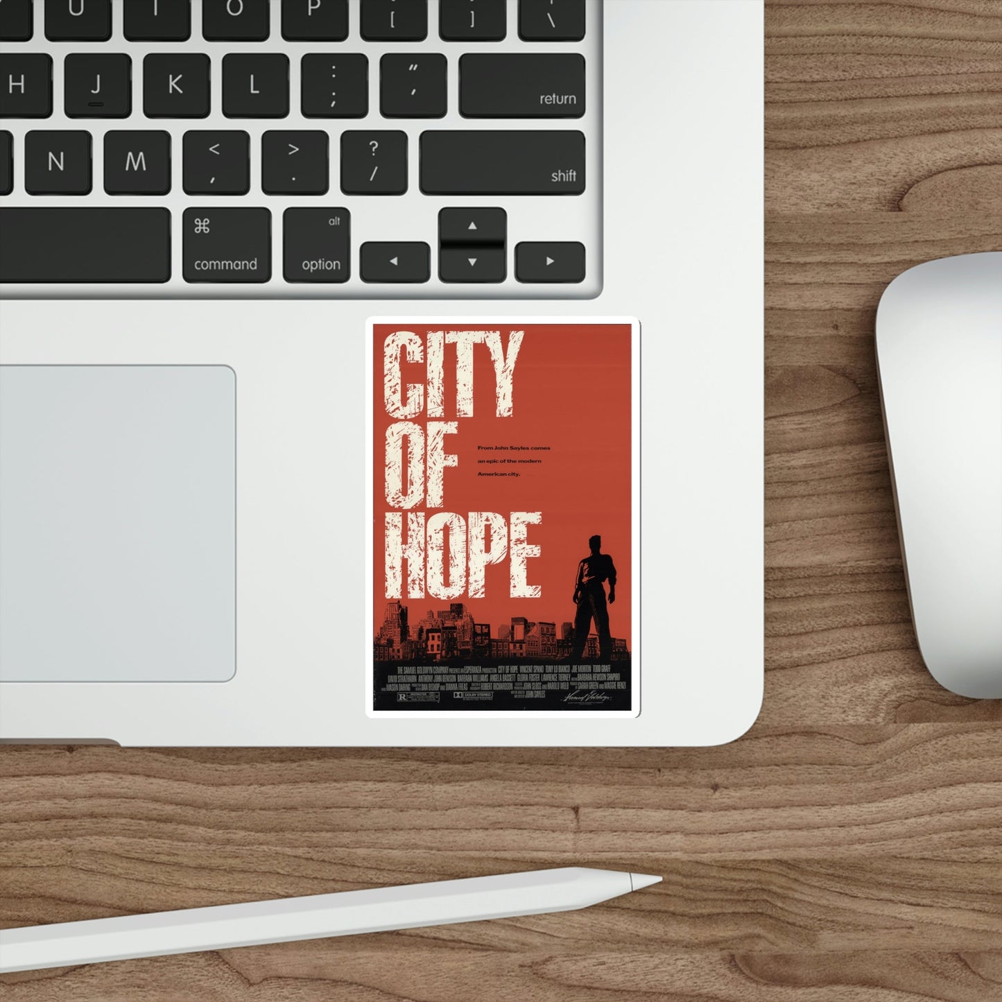 City of Hope 1991 Movie Poster STICKER Vinyl Die-Cut Decal-The Sticker Space