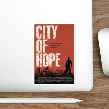 City of Hope 1991 Movie Poster STICKER Vinyl Die-Cut Decal-The Sticker Space