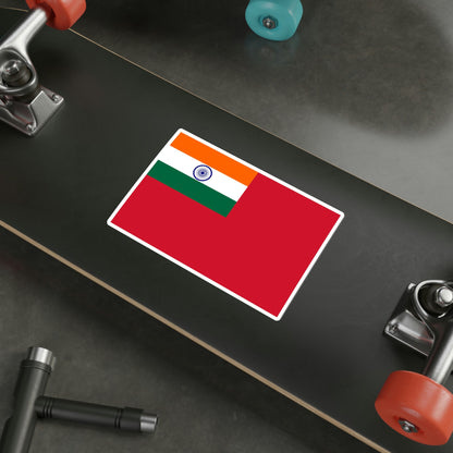 Civil Ensign of India (India) STICKER Vinyl Die-Cut Decal-The Sticker Space