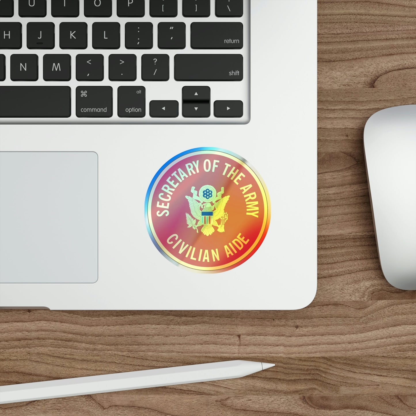 Civilian Aide to the Secretary of the Army (U.S. Army) Holographic STICKER Die-Cut Vinyl Decal-The Sticker Space