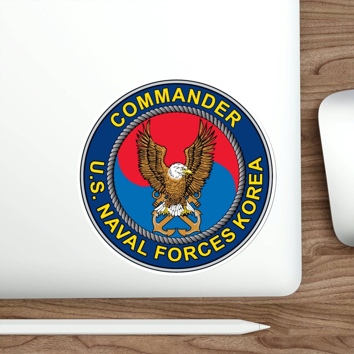 COMNAVFOR Korea Commander Naval Forces Korea (U.S. Navy) STICKER Vinyl Die-Cut Decal-The Sticker Space