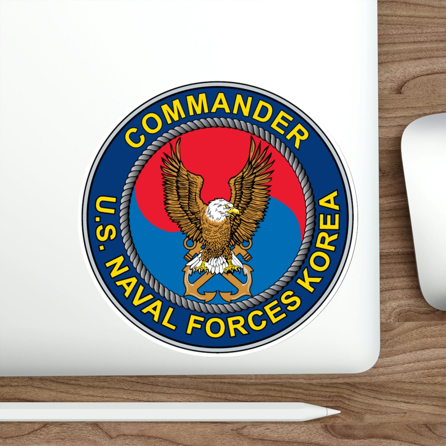 COMNAVFOR Korea Commander Naval Forces Korea (U.S. Navy) STICKER Vinyl Die-Cut Decal-The Sticker Space