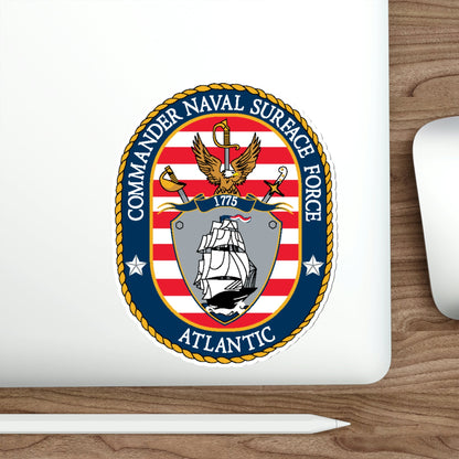 COMNAVSURFLANT N44 Commander Naval Surface Force Atlantic (U.S. Navy) STICKER Vinyl Die-Cut Decal-The Sticker Space