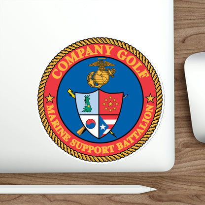 Company Golf (USMC) STICKER Vinyl Die-Cut Decal-The Sticker Space