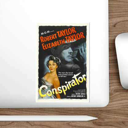 Conspirator 1950 Movie Poster STICKER Vinyl Die-Cut Decal-The Sticker Space