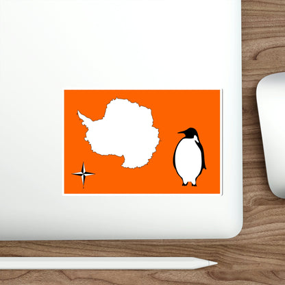 Cooper & Tucker’s Antarctica Flag Proposal STICKER Vinyl Die-Cut Decal-The Sticker Space