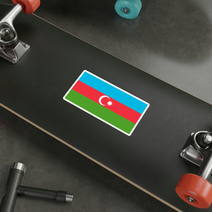 Copy of Flag of Azerbaijan STICKER Vinyl Die-Cut Decal-The Sticker Space