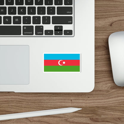 Copy of Flag of Azerbaijan STICKER Vinyl Die-Cut Decal-The Sticker Space