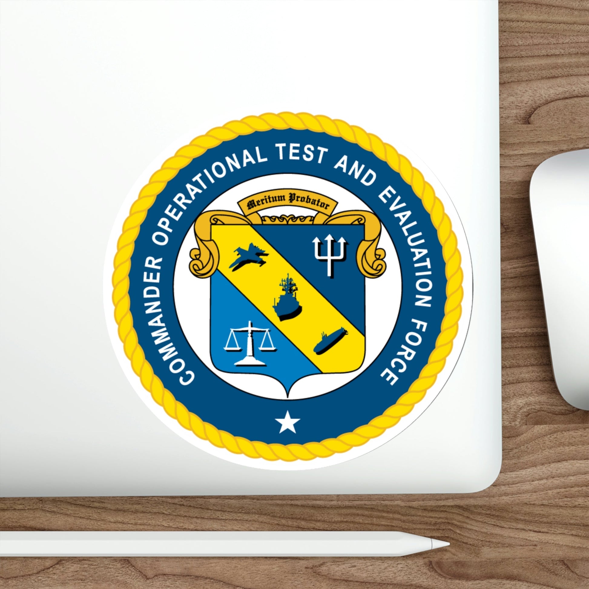 COTEF Commander Operational Test and Evaluation Force (U.S. Navy) STICKER Vinyl Die-Cut Decal-The Sticker Space