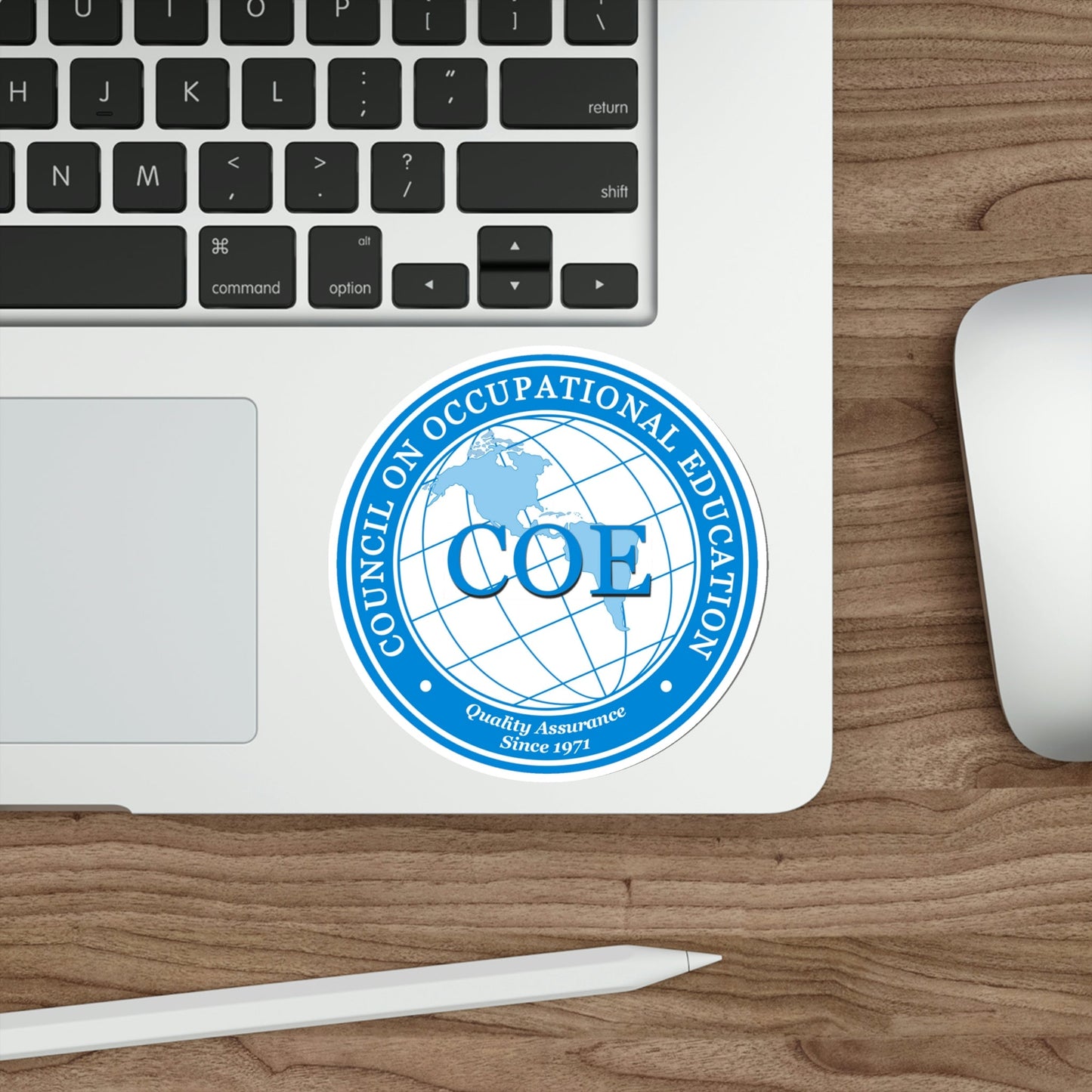 Council on Occupational Education (U.S. Navy) STICKER Vinyl Die-Cut Decal-The Sticker Space