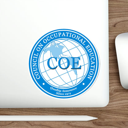 Council on Occupational Education (U.S. Navy) STICKER Vinyl Die-Cut Decal-The Sticker Space
