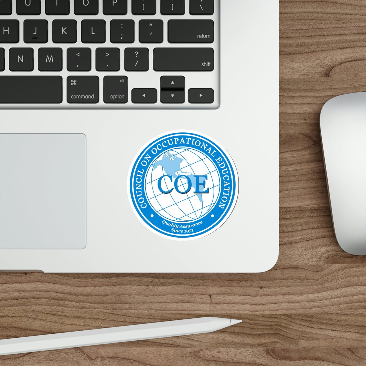 Council on Occupational Education (U.S. Navy) STICKER Vinyl Die-Cut Decal-The Sticker Space