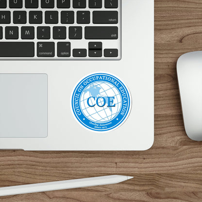 Council on Occupational Education (U.S. Navy) STICKER Vinyl Die-Cut Decal-The Sticker Space