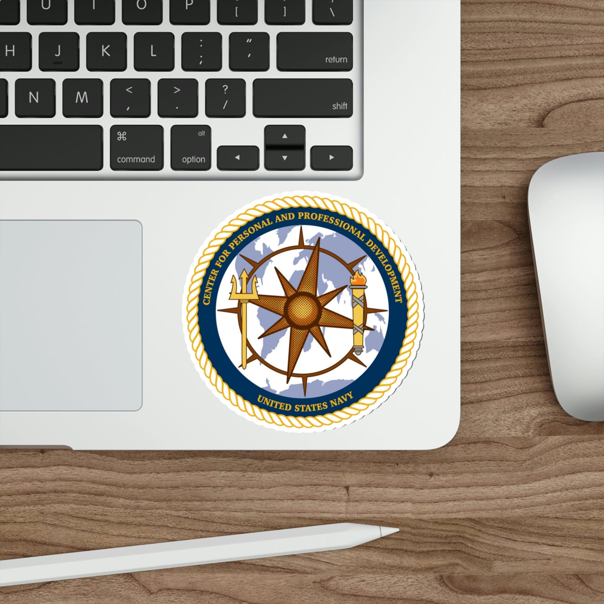 CPPD Center for Personal & Prof Development (U.S. Navy) STICKER Vinyl Die-Cut Decal-The Sticker Space