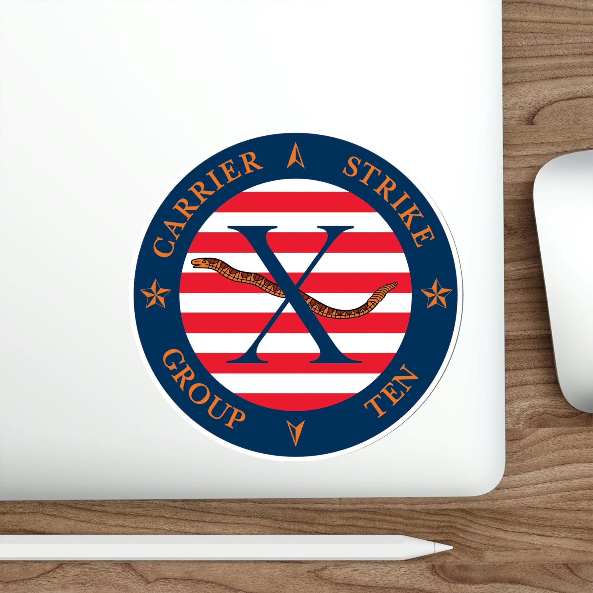 CSG 10 (U.S. Navy) STICKER Vinyl Die-Cut Decal-The Sticker Space