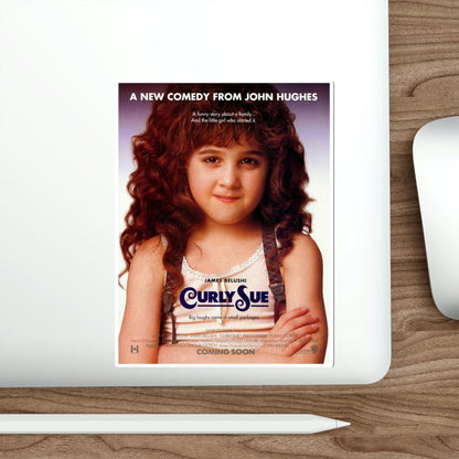 Curly Sue 1991 Movie Poster STICKER Vinyl Die-Cut Decal-The Sticker Space