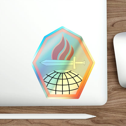 Cyber Center of Excellence (U.S. Army) Holographic STICKER Die-Cut Vinyl Decal-The Sticker Space