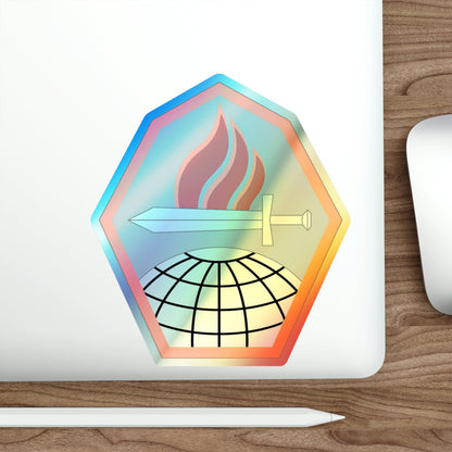 Cyber Center of Excellence (U.S. Army) Holographic STICKER Die-Cut Vinyl Decal-The Sticker Space