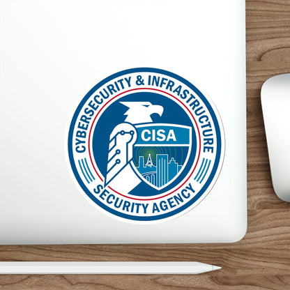 Cybersecurity and Infrastructure Security Agency CISA STICKER Vinyl Die-Cut Decal-The Sticker Space