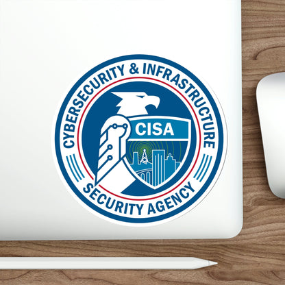 Cybersecurity and Infrastructure Security Agency CISA STICKER Vinyl Die-Cut Decal-The Sticker Space