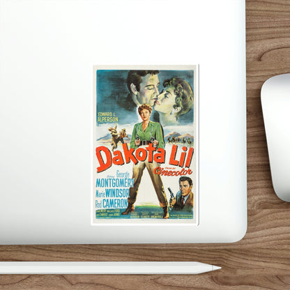 Dakota Lil 1950 Movie Poster STICKER Vinyl Die-Cut Decal-The Sticker Space