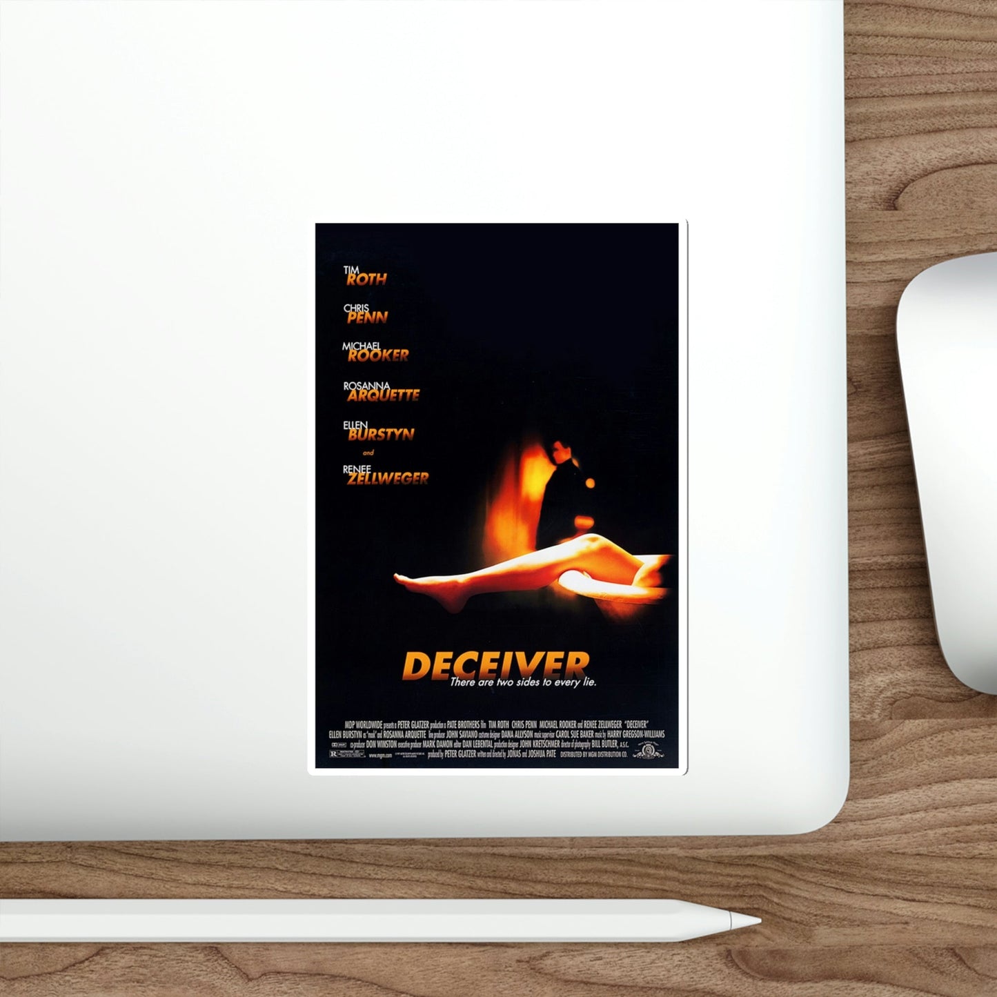 Deceiver 1998 Movie Poster STICKER Vinyl Die-Cut Decal-The Sticker Space