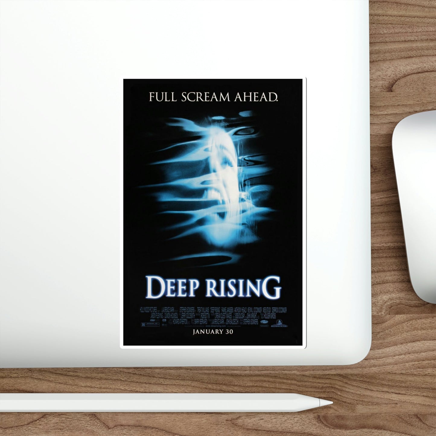 Deep Rising 1998 Movie Poster STICKER Vinyl Die-Cut Decal-The Sticker Space