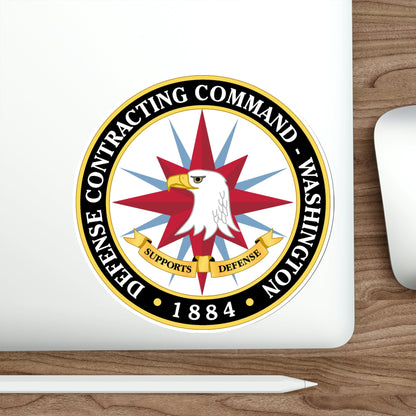 Defense Contracting Command Washington (U.S. Army) STICKER Vinyl Die-Cut Decal-The Sticker Space