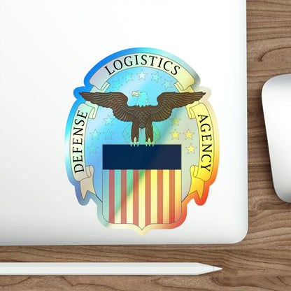 Defense Logistics Agency (U.S. Army) Holographic STICKER Die-Cut Vinyl Decal-The Sticker Space