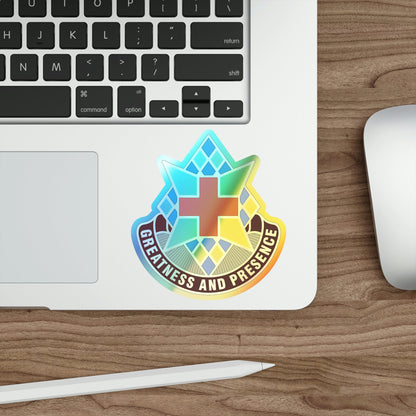 Dental Health Activity Bavaria (U.S. Army) Holographic STICKER Die-Cut Vinyl Decal-The Sticker Space