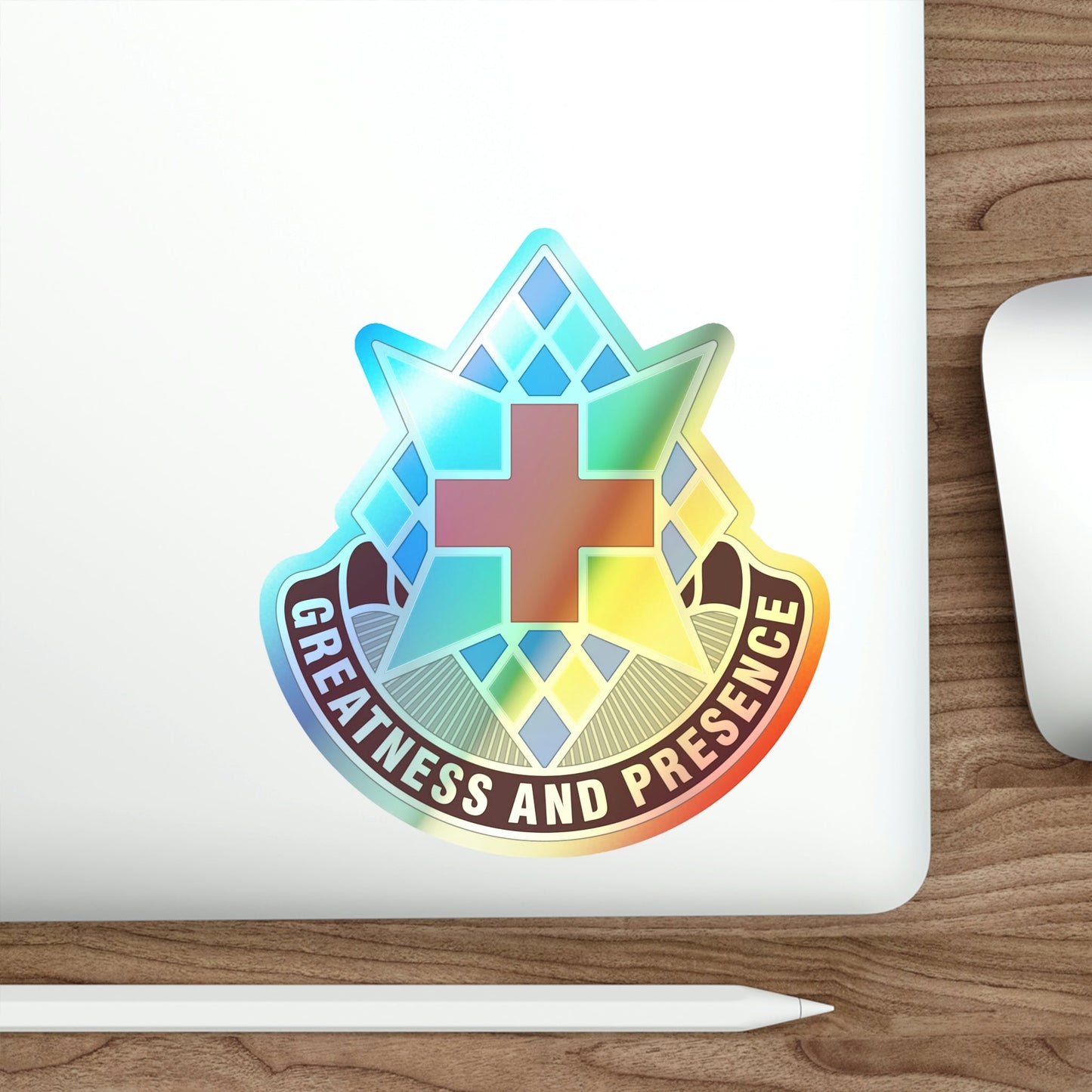 Dental Health Activity Bavaria (U.S. Army) Holographic STICKER Die-Cut Vinyl Decal-The Sticker Space