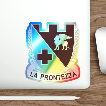 Dental Health Activity Italy (U.S. Army) Holographic STICKER Die-Cut Vinyl Decal-The Sticker Space