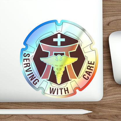 Dental Health Activity Japan (U.S. Army) Holographic STICKER Die-Cut Vinyl Decal-The Sticker Space