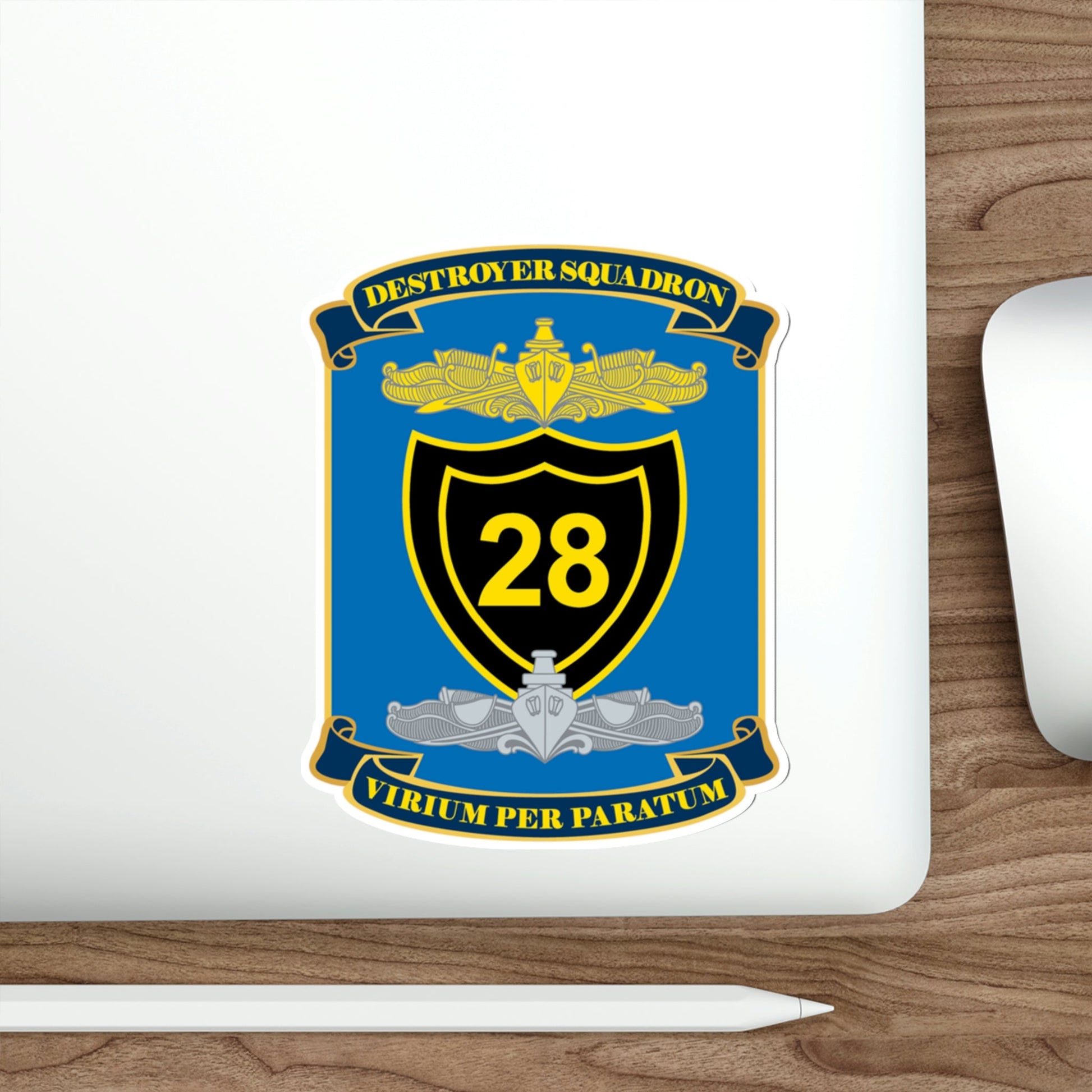 Destroyer Squadron COMDESRON 28 (U.S. Navy) STICKER Vinyl Die-Cut Decal-The Sticker Space