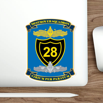 Destroyer Squadron COMDESRON 28 (U.S. Navy) STICKER Vinyl Die-Cut Decal-The Sticker Space