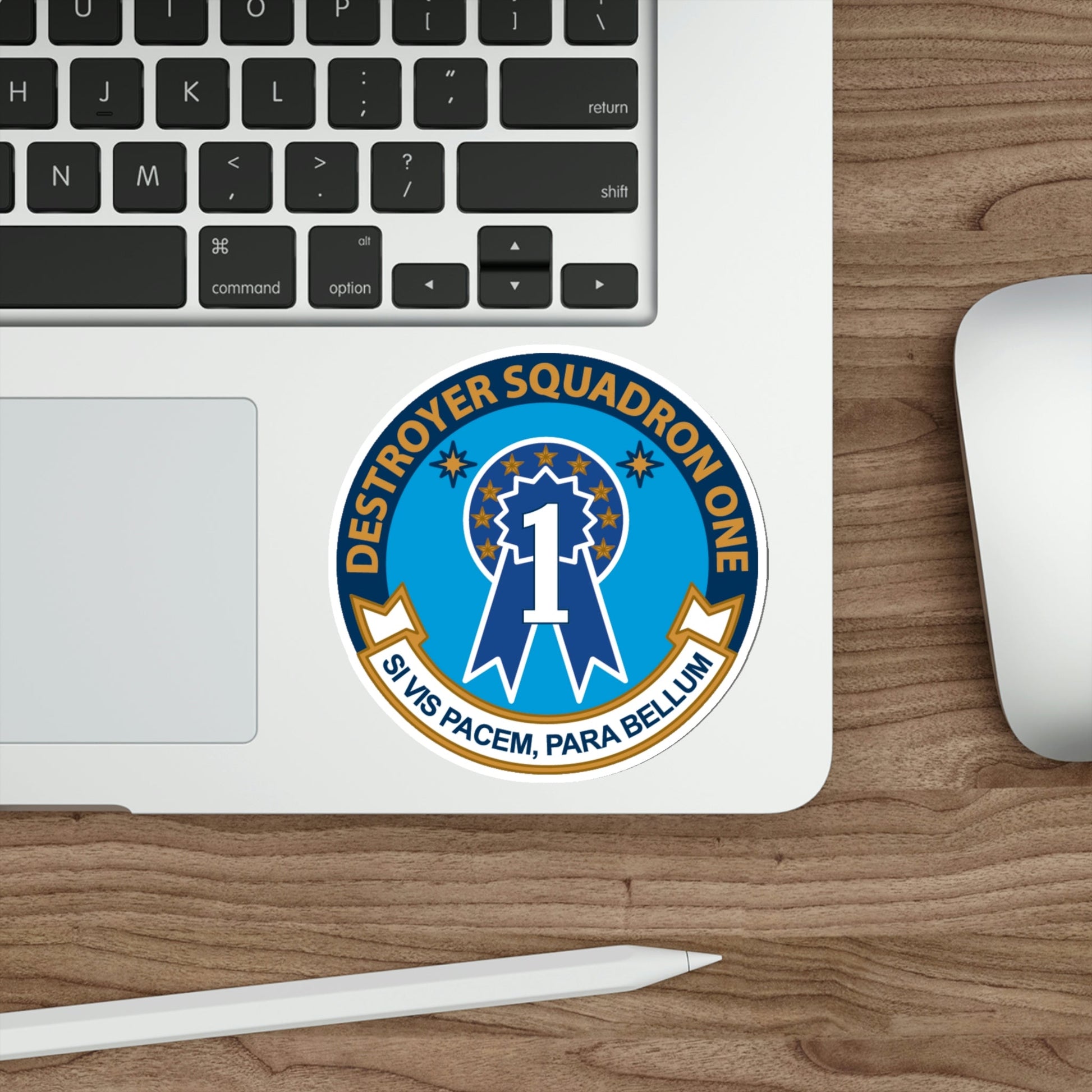 Destroyer Squadron One (U.S. Navy) STICKER Vinyl Die-Cut Decal-The Sticker Space